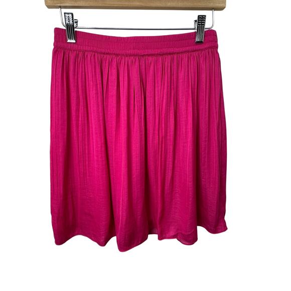Rachel Zoe Womens Hot Pink Pleated Mini Skirt Size XS Flowy Party NWT - Picture 2 of 11